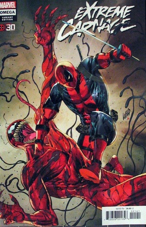 [Extreme Carnage No. 8: Omega (variant 30 Years of Deadpool cover - Rob Liefeld)]