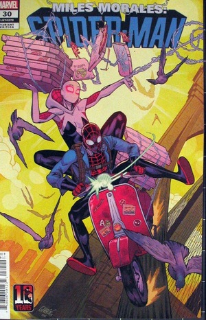 [Miles Morales: Spider-Man No. 30 (variant 10 Years of Miles Morales cover - Javier Garron)]