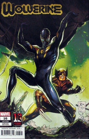 [Wolverine (series 7) No. 16 (variant 10 Years of Miles Morales cover - Tony Daniel)]