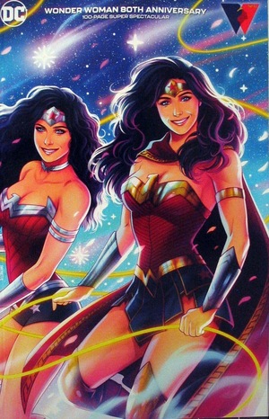 [Wonder Woman 80th Anniversary 100-Page Super Spectacular 1 (variant wraparound Costume Celebration cover - Jen Bartel)]