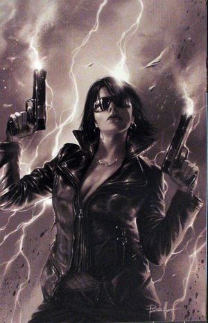 [Jennifer Blood (series 2) #1 (Cover S - Lucio Parrillo B&W Virgin Incentive)]