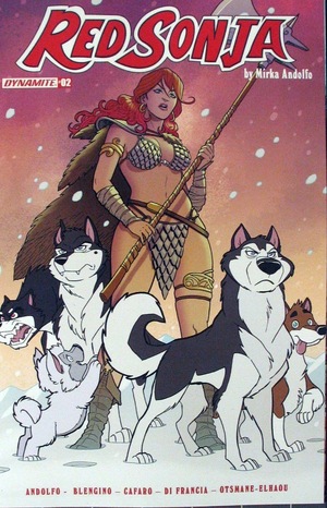 [Red Sonja (series 9) Issue #2 (Cover O - Tony Fleecs)]