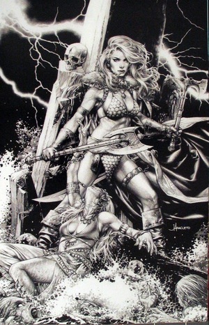 [Red Sonja (series 9) Issue #2 (Cover R - Jay Anacleto B&W Virgin Incentive)]