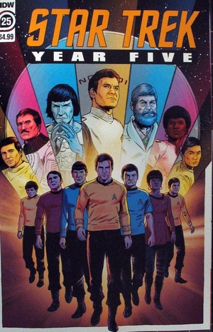 [Star Trek: Year Five #25 (regular cover - Stephen Thompson)]