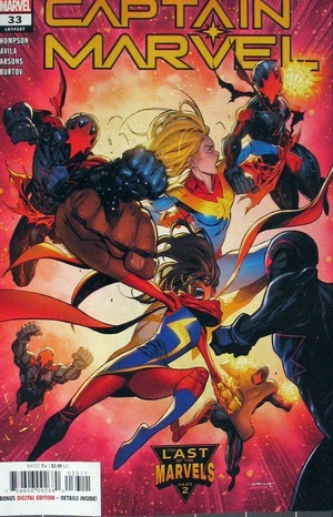 [Captain Marvel (series 11) No. 33 (standard cover - Iban Coello)]