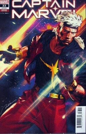 [Captain Marvel (series 11) No. 33 (variant cover - Gerald Parel)]