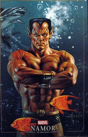 [Defenders (series 6) No. 3 (variant Marvel Masterpieces: Namor cover - Joe Jusko)]