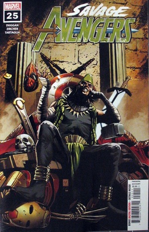 [Savage Avengers No. 25 (standard cover - Valerio Giangiordano)]