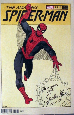[Amazing Spider-Man (series 5) No. 75 (variant Hidden Gem cover - Steve Ditko)]