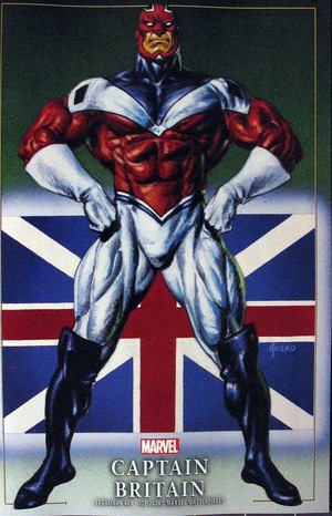 [Excalibur (series 4) No. 24 (variant Marvel Masterpieces: Captain Britain cover - Joe Jusko)]