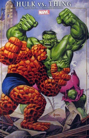 [Immortal Hulk No. 50 (variant Marvel Masterpieces: Hulk vs. Thing cover - Joe Jusko)]