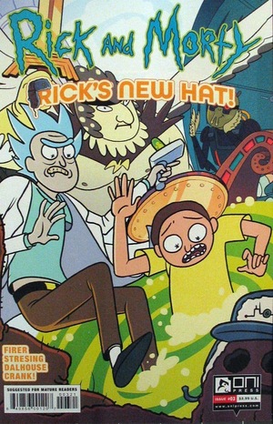 [Rick and Morty - Rick's New Hat! #3 (Interconnected Interdimensional Haberdashery Cover - Sarah Stern)]