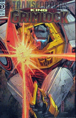 [Transformers: King Grimlock #3 (Cover B - Agustin Padilla)]