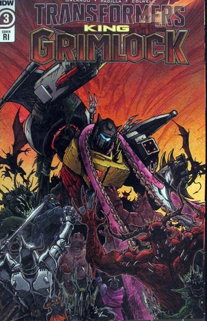 [Transformers: King Grimlock #3 (Retailer Incentive Cover - Alex Milne)]