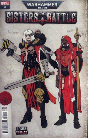 [Warhammer 40,000 - Sisters of Battle No. 3 (variant design cover - Edgar Salazar)]