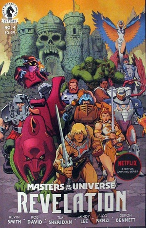 [Masters of the Universe - Revelation #4 (variant cover - Art Adams)]