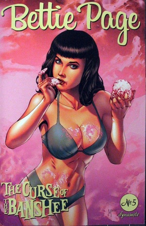 [Bettie Page - The Curse of the Banshee #5 (Cover A - Marat Mychaels)]