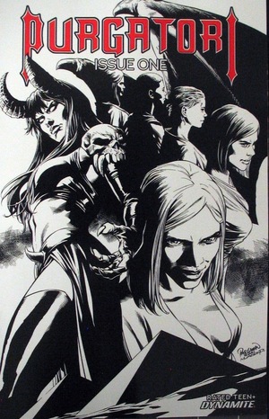 [Purgatori (series 4) #1 (Cover F - Carlo Pagulayan B&W Incentive)]