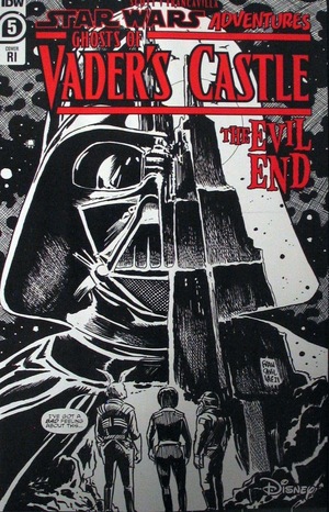 [Star Wars Adventures: Ghosts of Vader's Castle #5 (Retailer Incentive Cover - Francesco Francavilla B&W)]