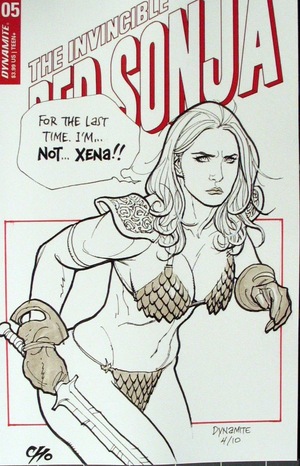 [Invincible Red Sonja #5 (Cover D - Frank Cho)]