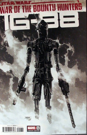 [Star Wars: War of the Bounty Hunters - IG-88 No. 1 (variant Carbonite cover - Mahmud Asrar)]