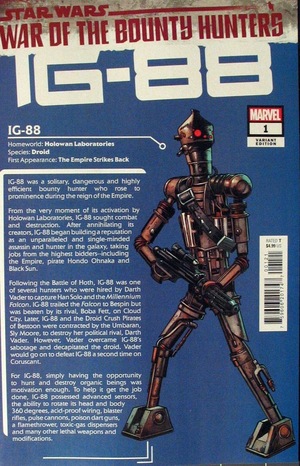 [Star Wars: War of the Bounty Hunters - IG-88 No. 1 (variant Handbook cover - Ron Frenz)]