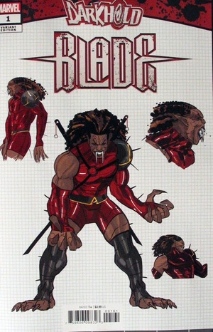 [Darkhold No. 3: Blade (variant design cover - Cian Tormey)]