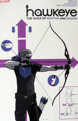 [Hawkeye - The Saga of Barton and Bishop (SC, variant cover - David Aja)]