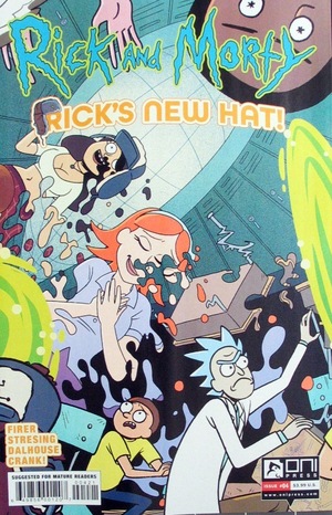 [Rick and Morty - Rick's New Hat! #4 (Interconnected Interdimensional Haberdashery Cover - Sarah Stern)]