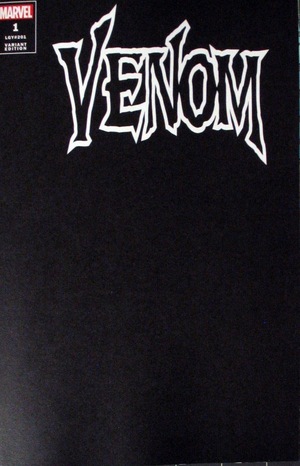 [Venom (series 5) No. 1 (1st printing, variant black blank cover)]
