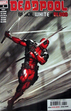 [Deadpool: Black, White & Blood No. 4 (standard cover - Ryan Brown)]