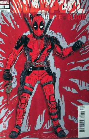 [Deadpool: Black, White & Blood No. 4 (variant cover - Michael & Laura Allred)]