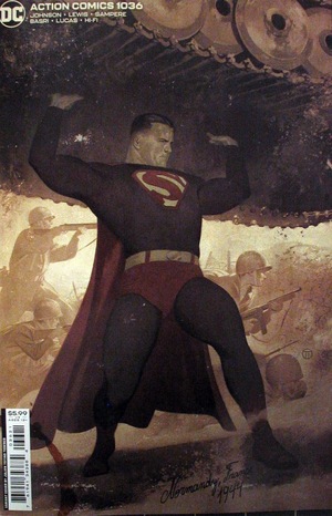 [Action Comics 1036 (variant cardstock cover - Julian Totino Tedesco)]