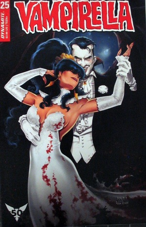 [Vampirella (series 8) #25 (Cover ZD - RB White Homage)]