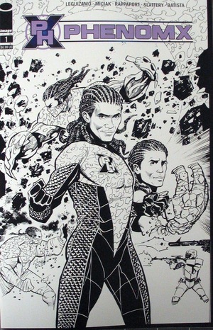 [Phenomx #1 (variant B&W cover - Jim Muniz)]