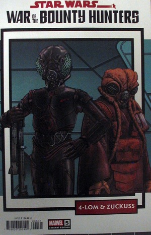 [Star Wars: War of the Bounty Hunters No. 5 (variant Trading Card cover - John Cassaday)]