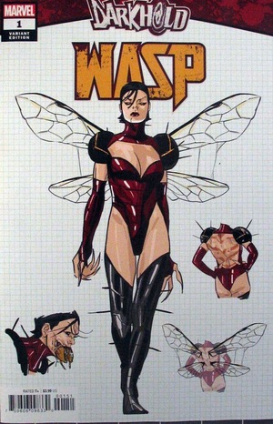 [Darkhold No. 4: Wasp (variant design cover - Cian Tormey)]