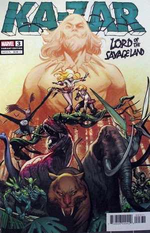 [Ka-Zar - Lord of the Savage Land No. 3 (variant cover - Pepe Larraz)]