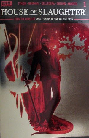 [House of Slaughter #1 (2nd printing, variant blood red foil Thank You cover - Miguel Mercado)]