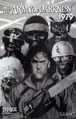 [Army of Darkness - 1979 #3 (Cover E - Arthur Suydam B&W Incentive)]