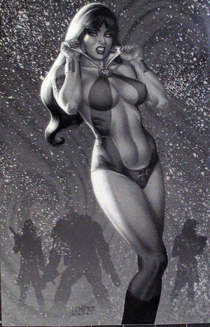 [Vampirella Holiday Special 2021 (Cover G - Joseph Michael Linsner B&W Virgin Incentive)]