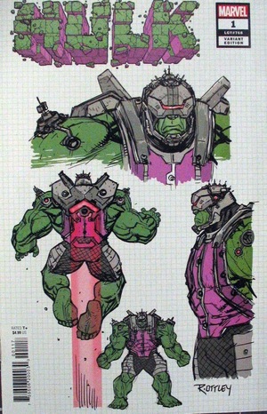 [Hulk (series 6) No. 1 (1st printing, variant design cover - Ryan Ottley)]