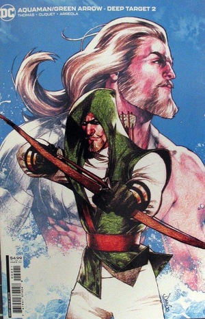[Aquaman / Green Arrow - Deep Target 2 (variant cardstock cover - Davi Go)]