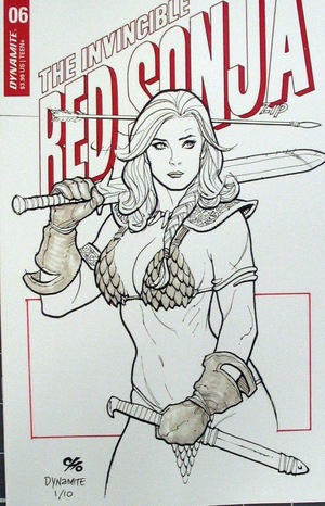 [Invincible Red Sonja #6 (Cover D - Frank Cho)]