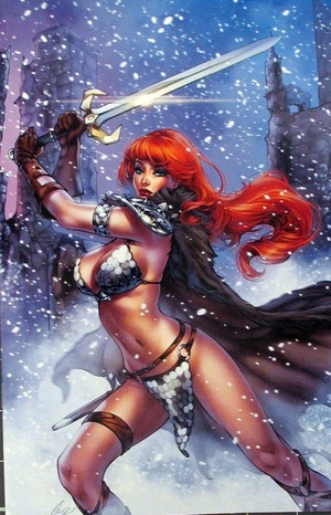 [Invincible Red Sonja #6 (Cover Q - Elias Chatzoudis Virgin Incentive)]