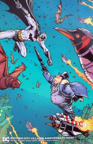[Gotham City Villains Anniversary Giant 1 (variant cardstock cover - Chris Burnham)]