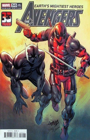 [Avengers (series 7) No. 50 (variant 30 Days of Deadpool cover - Rob Liefeld)]