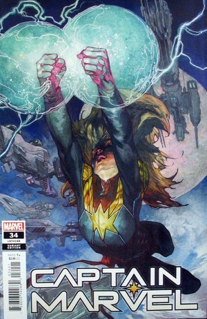 [Captain Marvel (series 11) No. 34 (variant cover - Simone Bianchi)]