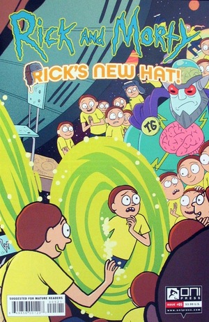 [Rick and Morty - Rick's New Hat! #5 (Interconnected Interdimensional Haberdashery Cover - Sarah Stern)]