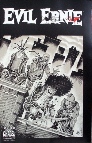 [Evil Ernie (series 5) #1 (Cover N - Ken Haeser TMNT Homage B&W Incentive)]